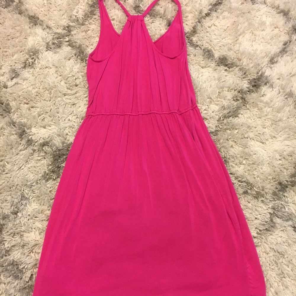 Pink cotton sundress